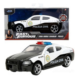 Dodge Charger Police Velozes Furiosos Fast Furious Jada 1 32