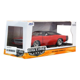 Dodge Charger R t 1970 Jada Toys 1 24 Vermelho