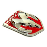 Dodge Emblema Journey Dakota V6 V8 Rt Vermelho