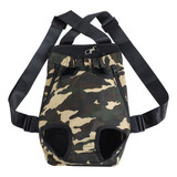 Dog Cat Carrier Fanny Pack Backpack Camouflage Color M