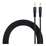 Dois Cabos Auxiliar P2 P2 Macho Preto 1 5m