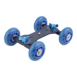Dolly Slider Rodas Em Gel Para Filmagens Com Câmeras Dslr