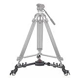 Dolly Slider Rodas P Tripé Fotográfico Gravação Vídeos Rodinhas Pulley