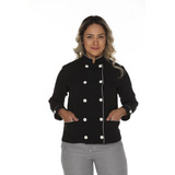 Dolmã Chef Feminino Duplo Abotoamento
