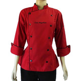 Doma Feminina E Faixa Gastronomia Chef Jaqueta
