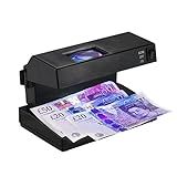 Domary Detector De Notas Falsas De Mesa Portátil Dinheiro Notas Notas Máquina Verificadora Suporte Para Detecção Ultravioleta De UV E Marca D água Com Lupa Testador De Dinheiro Forjado Para USD