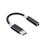 Domary Tipo C Para Conector Adaptador De Conversor De Cabo De áudio AUX De 3 5 Mm USB C Macho Para Fone De Ouvido De 3 5 Mm Fêmea Substituição De Conector Para Domary Samsung Huawei