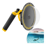 Dome Com Gatilho Para Gopro Hero 8 Telesin 6 Polegadas
