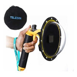 Dome Para Gopro Hero 9 Black 6 Polegadas Bastao