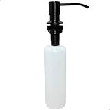 Dona D Cor Porta Detergente Dispenser De Embutir Preto Fosco Aço Inox 304 500ml Dispenser Dosador Embutido Pia Bancada Cozinha Porta Sabonete Liquido Black