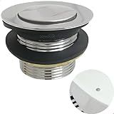 Dona D Cor Ralo De Banheira Hidromassagem Tampa Plug Click 1 1 2 Valvula Click Inox Dreno Hidro Spa Ralo Click Para Banheira Escoamento