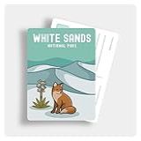 Done By Alex White Sands Cartão Postal Do Parque Nacional