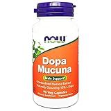 Dopa Mucuna 800mg 90 Capsulas Natural Importado Now Foods