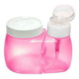 Dosador De Acetona E Porta Algodão Manicure Pedicure Salão