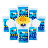 Dosador De Cloro Clorador Girassol Com Pastilhas 8un Piscina
