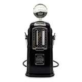Dosador Dispenser Porta 2 Bebidas Modelo Bomba Gasolina Vintage Com 2 Mangueiras E Bico Drink Whisky Pinga Vodka Bar