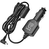 Dosili Cabo De Carregamento De Energia De Veículo De Substituição Para Carregador De Antena De Tráfego Garmin TA20 Para Garmin Nuvi GPS 200 57LM 67 C255 2539LMT 2597LMT Dashcam Drive Touch RV 760LMT