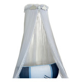Dossel Parede Balão Nuvem Bebê E Mosquiteiro Berço
