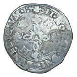 Douzain De Prata - Rei Henry Ii, França (1549)
