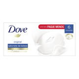 Dove Original 6 Unidades 90g Sabonete Em Barra