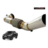 Downpipe Aço Inox 304 Amarok V6 Diesel 225cv Escapamento 3po
