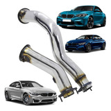 Downpipe Inox 3 Pol Bmw M2c M3 M4 Motor S55 1mes Club