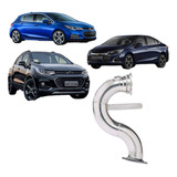 Downpipe Inox 304 Cruze Sedan Hatch Tracker 1 4 Turbo 153cv
