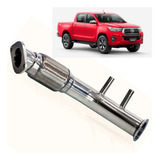 Downpipe Inox 304 Toyota Hilux Sw4 2 8 Diesel 2016 À 2021