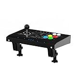 DOYO Arcade Fight Sticks With Octagonal Gate   Ultra Moddable   Fighting Game Controller   Customize Buttons And Joystick  Suitable For PC Raspberry Pi   PS3   Switch NEO GEO Mini Android  Black 