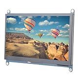 Dpofirs Monitor Portátil De 7 Polegadas 1024x600 Com Jogo De Plugue De Toque De 5 Pontos Para 5 4 3b-- HD Multimedia Interface Type C- Embutido Em Alto -falantes- Ubuntu Android OS X