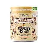 Dr Peanut Pasta De Amendoim - 600G Cookies And Cream Com Whey - Dr- Peanut