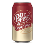 Dr Pepper Cream Soda Refrigerante 1 Lata Importado Eua