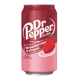 Dr Pepper Strawberries Cream Refrigerante Importado Lata
