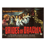 Drácula Hammer Films Cartões Postais Importados 6 Unidades