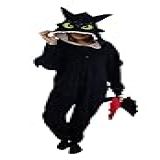 DRAGÃO BANGUELA FURIA DA NOITE FANTASIA PIJAMA KIGURUMI MACACÃO ROUPA FESTA ANIME COSPLAY FOFO GG 1 83 À 1 90 