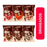 Drageado Dragee Com Chocolate Belga Premium 500g P p