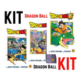 Dragon Ball Super Mangá Vol 1 Ao 3 Kit Panini Lacrado