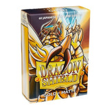 Dragon Shield 60 Sleeves Mini Size Matte Gold Dourado Yugioh