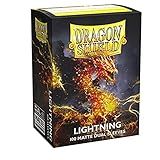 Dragon Shield Standard Size Card Sleeves Matte Dual Lightning 100CT MTG Card Sleeves Are Smooth Tough Compatible With Pokemon Yugioh Magic The Gathering Card Sleeves