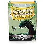 Dragon Shield Standard Size Sleeves Matte Emerald 100CT Card Sleeves Are Smooth Tough Compatible With Pokemon Yugioh Magic The Gathering Card Sleeves MTG TCG OCG