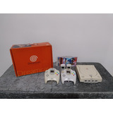 Dreamcast Japonês Original 2 Vmus 4 Jogos Originais 2 Controles Muito Bem Cuidado