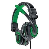 Dreamgear 57360 Fone De Ouvido Headset Grx 340 Para Xbox Serie X S Preto E Verde Xbox