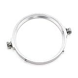 Dreamseek Suporte De Montagem De Farol Redondo De Motocicleta De 5 75 Polegadas Para Harley Sportster XL883 XL1200 Yamaha Honda Suzuki Cafe Racer Scrambler Chopper Suporte De Farol Suporte De Farol Prata 