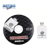 Dreamshell Adaptador De Leitor De Cartão Sd Para Dreamcast