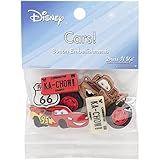 Dress It Up 7719 Enfeites De Botão Da Disney- Carros 9-5 X 7-5 X 0-19- Pequeno