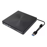 Drive Gravador Leitor Cd dvd Externo Usb 3 0 Slim Portátil