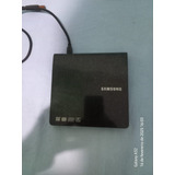 Drive Leitor De Dvd Usb Samsung C Cabo Usb Preto