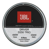 Driver Jbl Selenium D250 Trio 200 Rms 8 Ohms