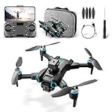 Drone Com Câmera 4K- Controle Remoto- 100m De Alcance Gps Profissional Drone Fpv- Brinquedos Educativos- Bateria 3-7V 1800mAh- 90 Min Carregamento- Com Bolsa De Transporte -4K 503-