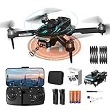Drone Com Câmera Para Adultos 1080p HD Mini Drone Com Prevenção De Obstáculos 50 Minutos De Tempo De Voo Quadricóptero RC Dobrável Com Motor Sem Escovas Para Iniciantes Drone De Câmera Dupla Da
